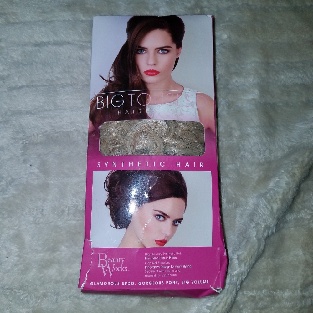 Big Tousle Hair Piece Synthetic Hair